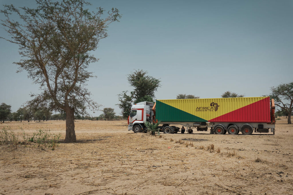 Solartainer im Senegal